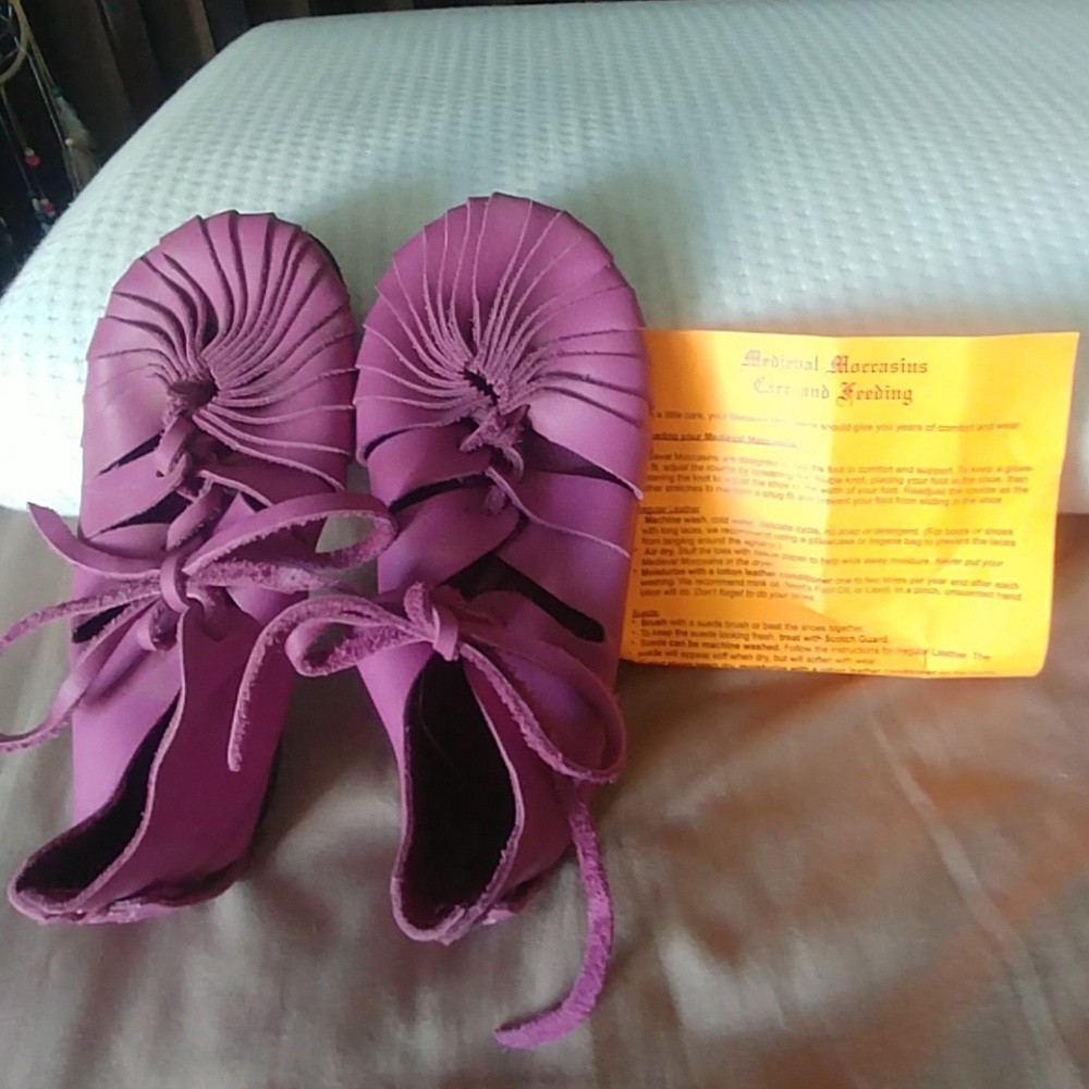 Medieval Moccasins from MD RenFest